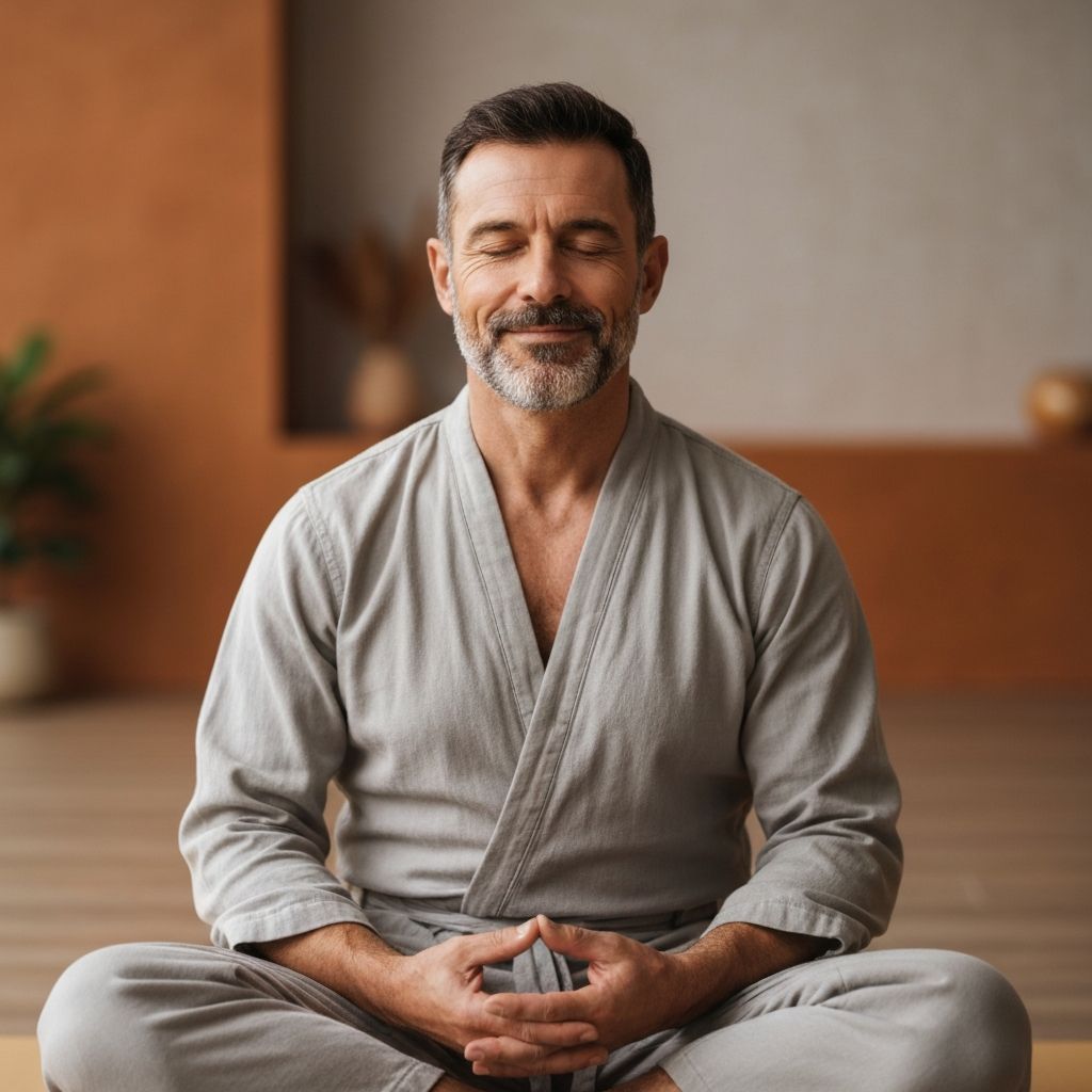 Mindful breathing practice